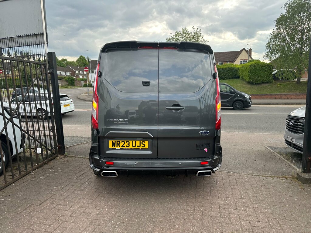 Ford Transit Custom 2.0 320 Ecoblue Limited Crew Van Double Cab Di WR23UJS Grey #3