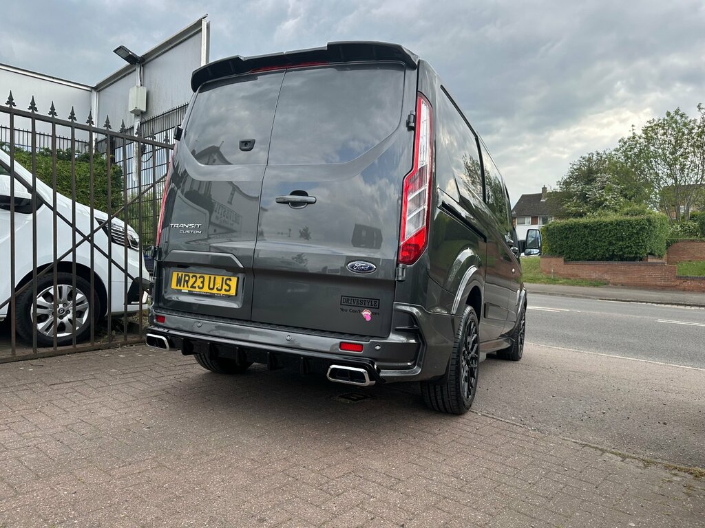 Ford Transit Custom 2.0 320 Ecoblue Limited Crew Van Double Cab Di WR23UJS Grey #5