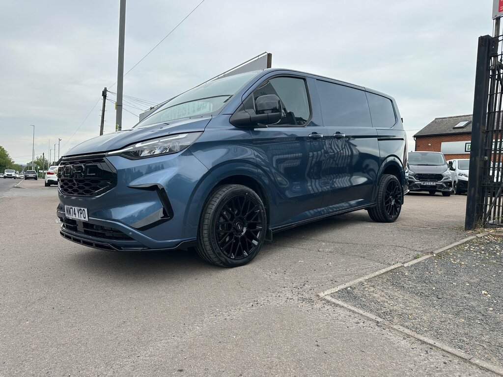 Ford Transit Custom 2.0 300 Ecoblue Limited Panel Van Manua MM74YPO Blue #4