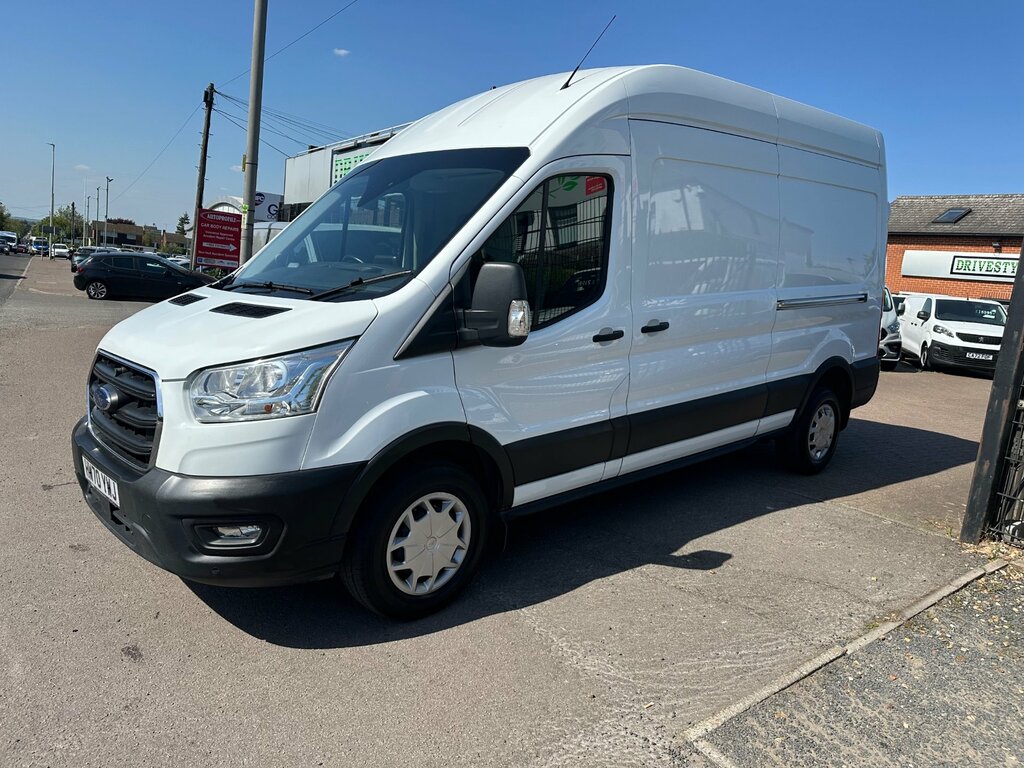 Ford Transit Custom 2.0 350 Ecoblue Trend Panel Van HW70YWJ White #4