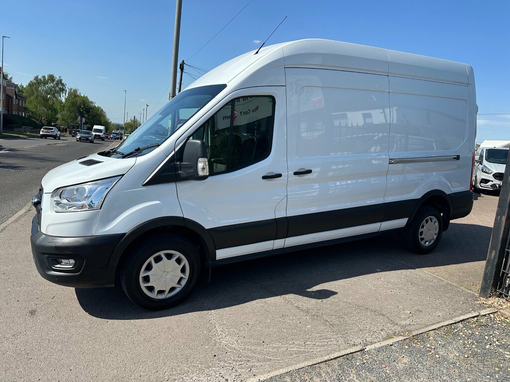 Ford Transit Custom 2.0 350 Ecoblue Trend Panel Van HW70YWJ White #5