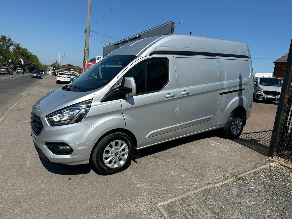 Ford Transit Custom 2.0 300 Ecoblue Limited Panel Van Manua MM21OFP Silver #6