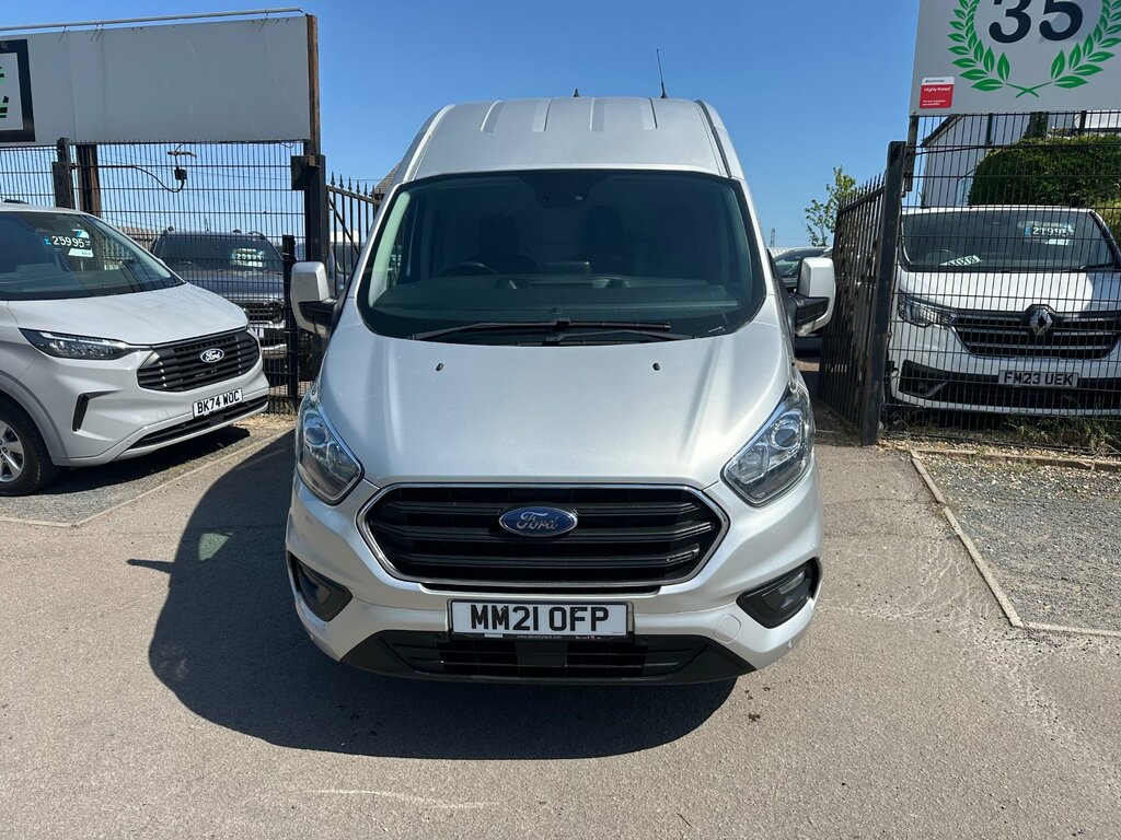 Ford Transit Custom 2.0 300 Ecoblue Limited Panel Van Manua MM21OFP Silver #5