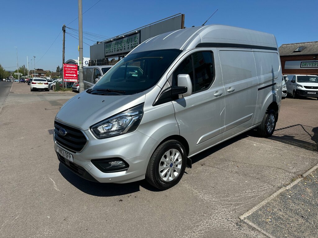 Ford Transit Custom 2.0 300 Ecoblue Limited Panel Van Manua MM21OFP Silver #4