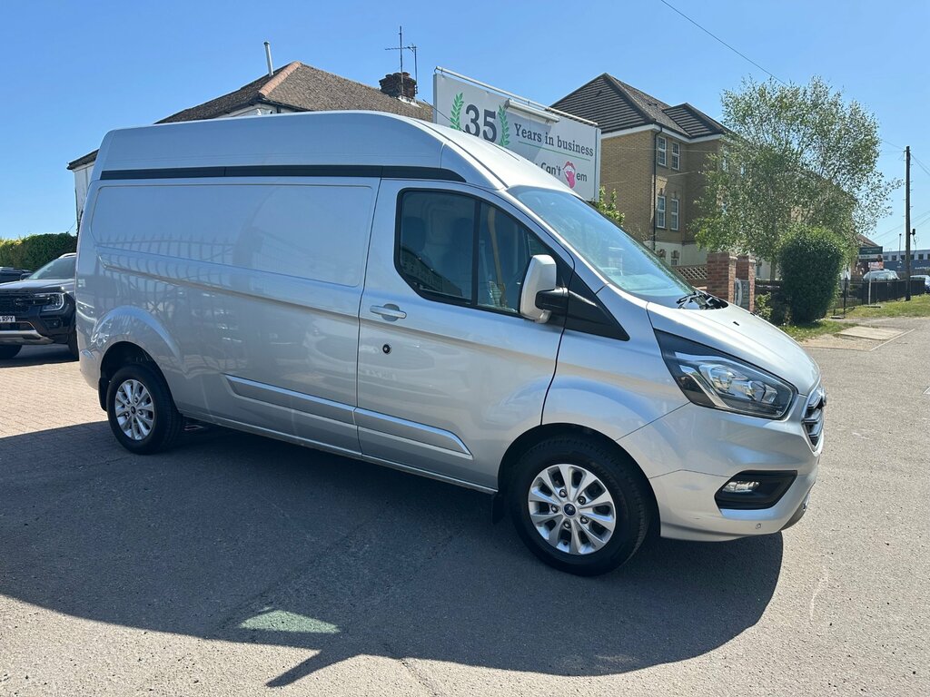 Ford Transit Custom 2.0 300 Ecoblue Limited Panel Van Manua Silver