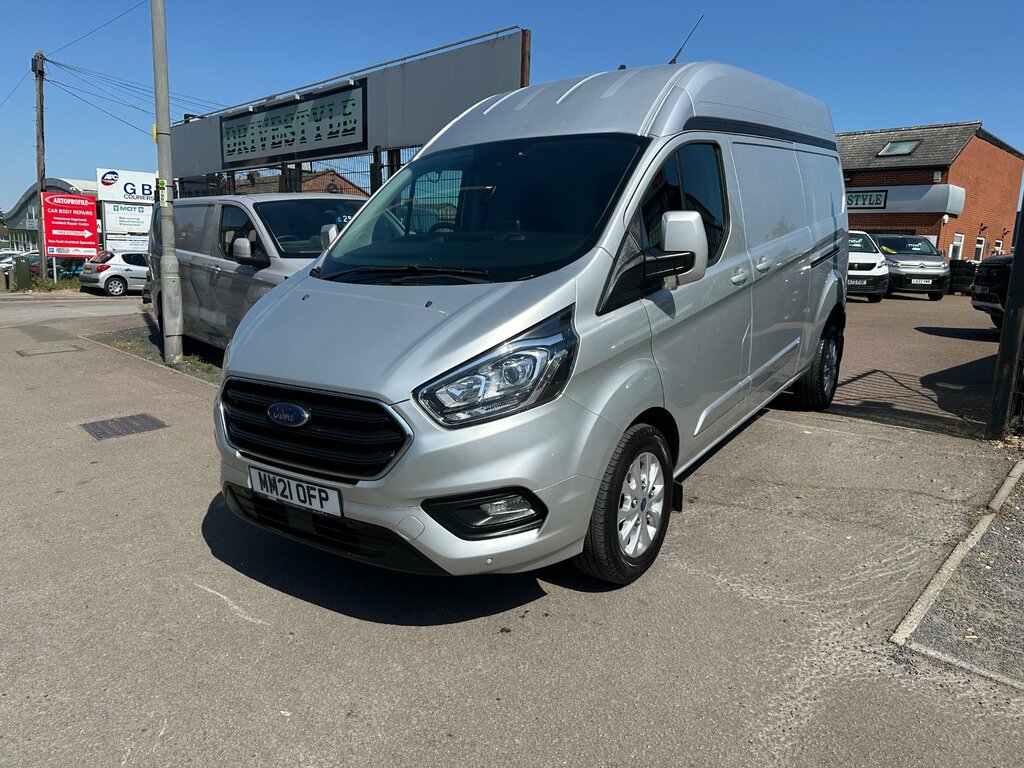 Ford Transit Custom 2.0 300 Ecoblue Limited Panel Van Manua MM21OFP Silver #3