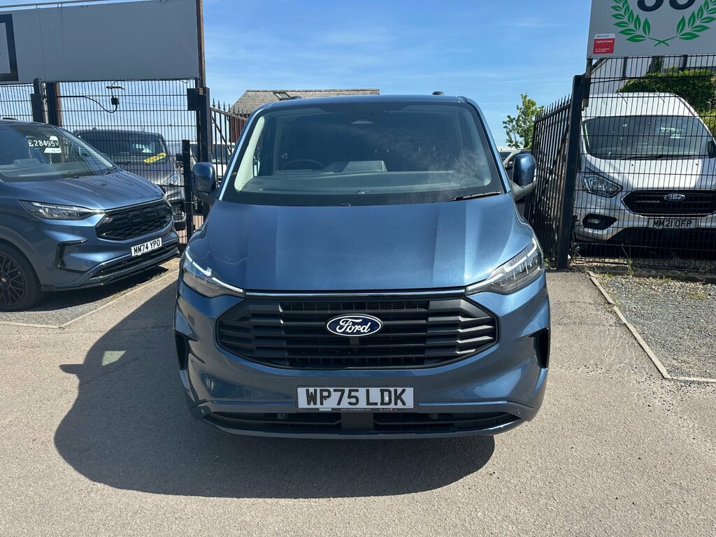 Ford Transit Custom 2.0 320 Ecoblue Limited Crew Van Double Cab Di WP75LDK Blue #6