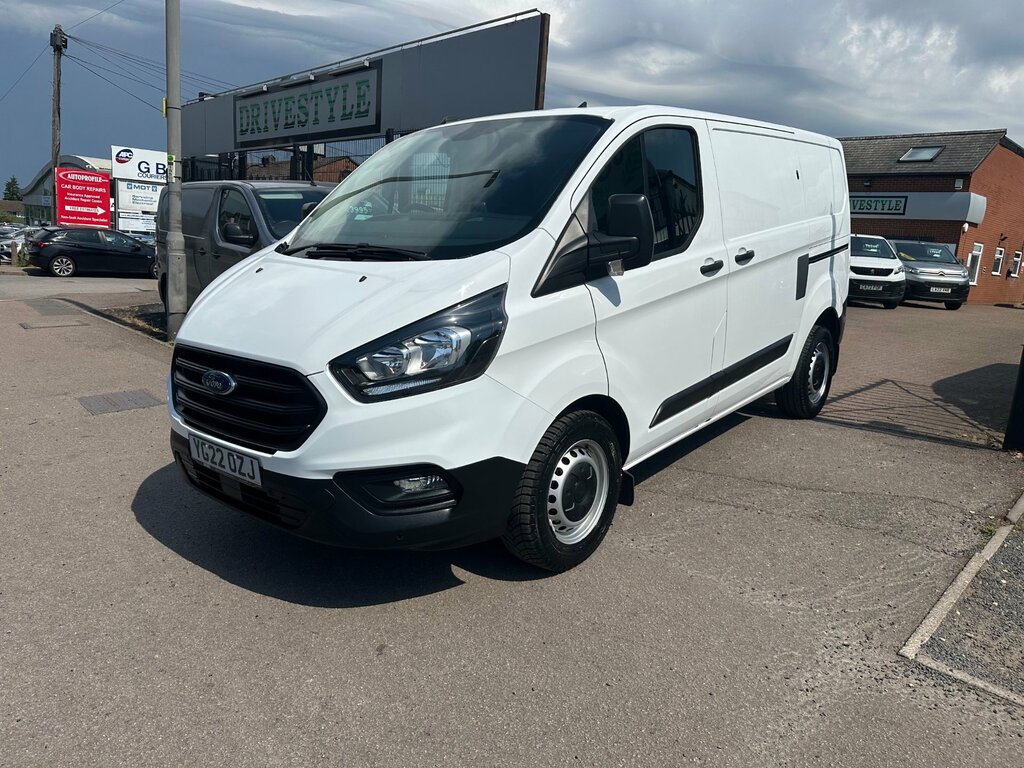 Ford Transit Custom 2.0 320 Ecoblue Leader Panel Van YG22OZJ White #4