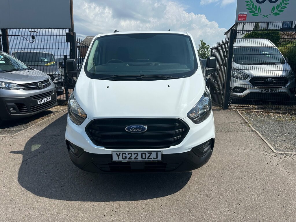 Ford Transit Custom 2.0 320 Ecoblue Leader Panel Van YG22OZJ White #3