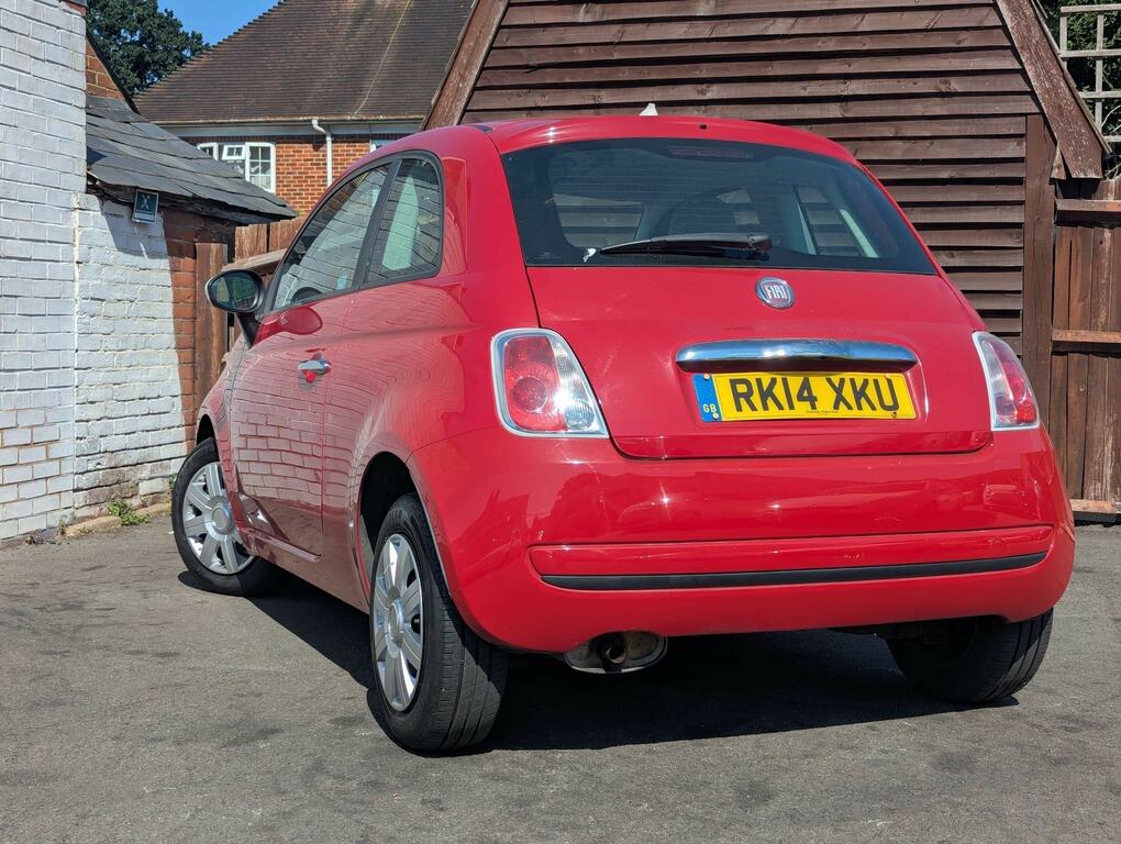 Fiat 500 1.2 Colour Therapy Euro 6 Ss RK14XKU Red #4