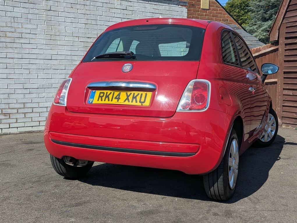 Fiat 500 1.2 Colour Therapy Euro 6 Ss RK14XKU Red #6
