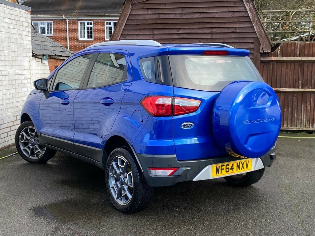 Ford Ecosport 1.0T Ecoboost Titanium 2Wd Euro 6 Ss WF64MXV Blue #4