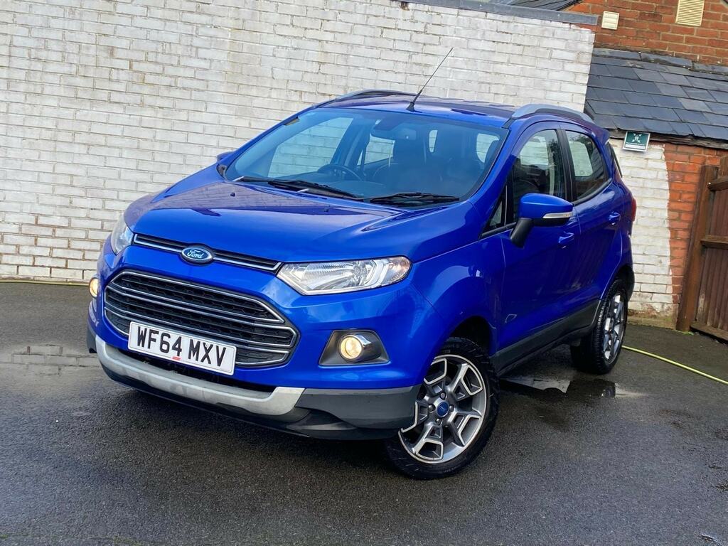 Ford Ecosport 1.0T Ecoboost Titanium 2Wd Euro 6 Ss WF64MXV Blue #3