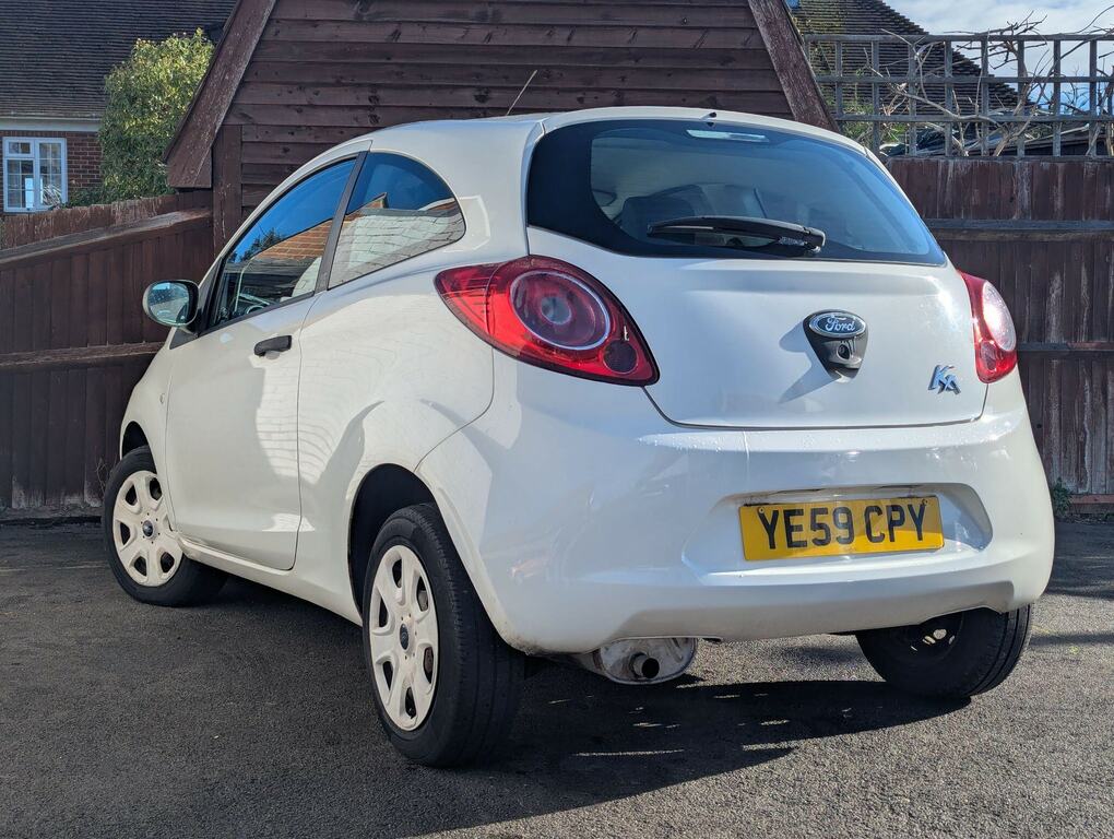 Ford KA 1.2 Studio Euro 4 YE59CPY White #4