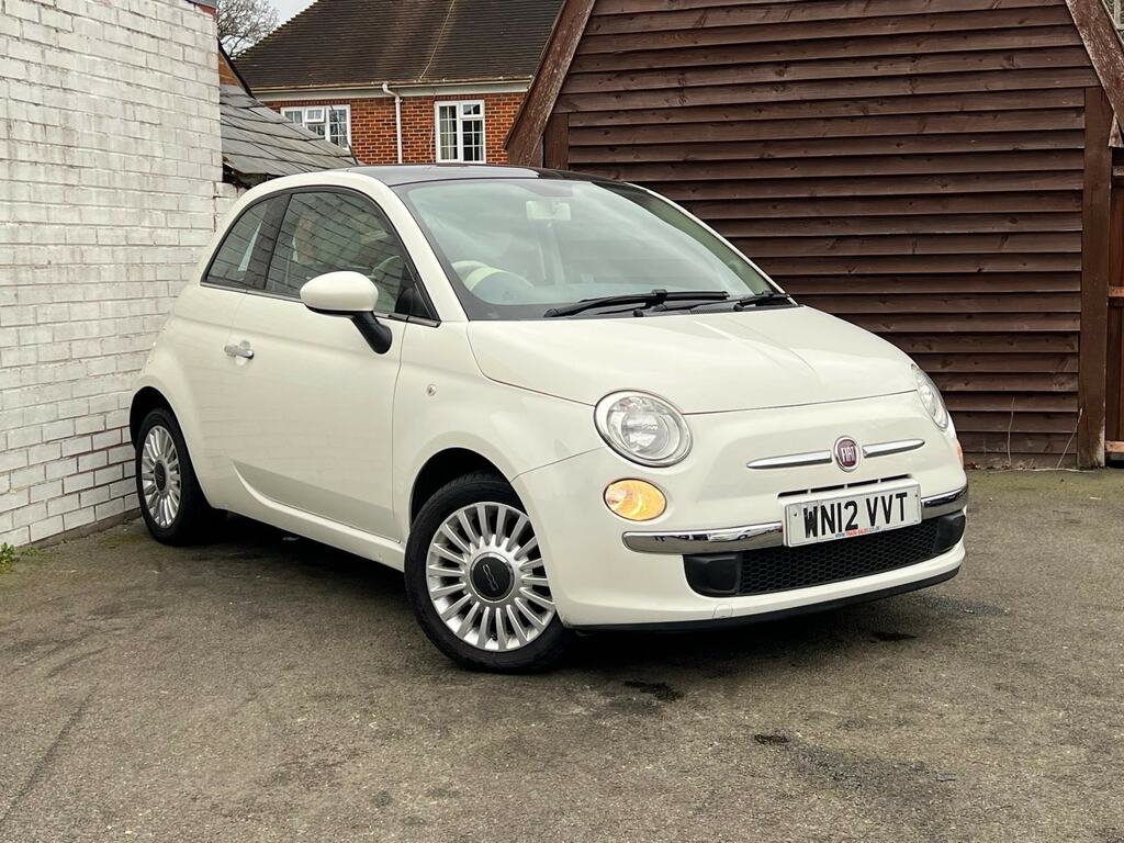 Fiat 500 1.2 Lounge Euro 5 Ss White