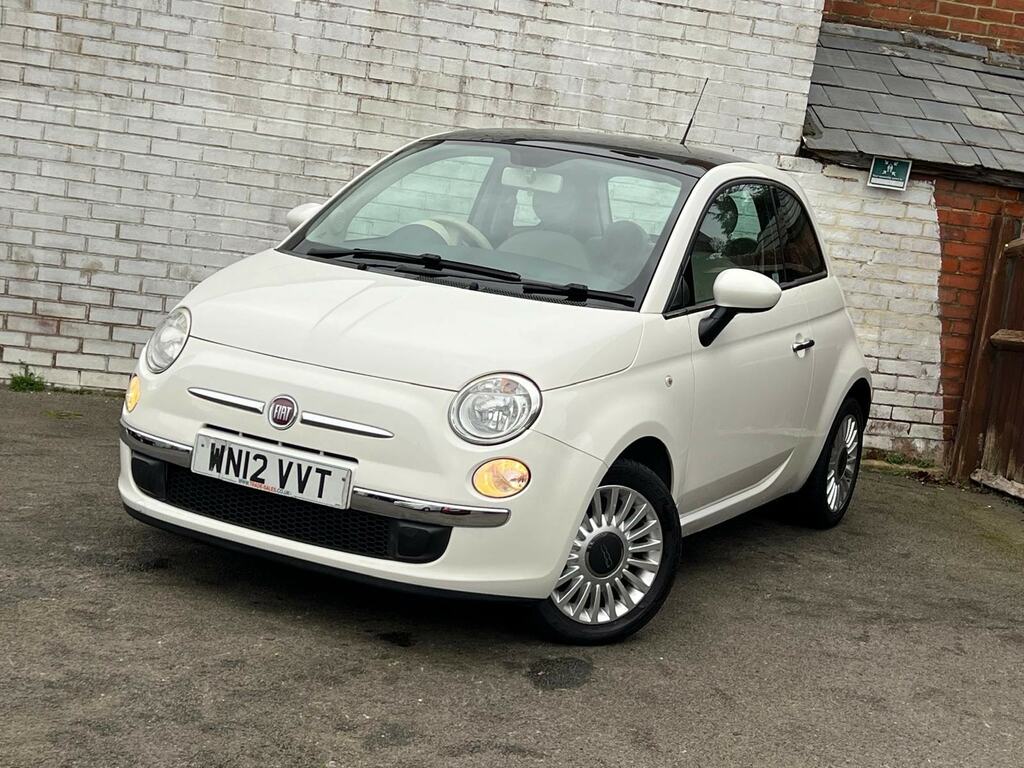 Fiat 500 1.2 Lounge Euro 5 Ss WN12VVT White #3