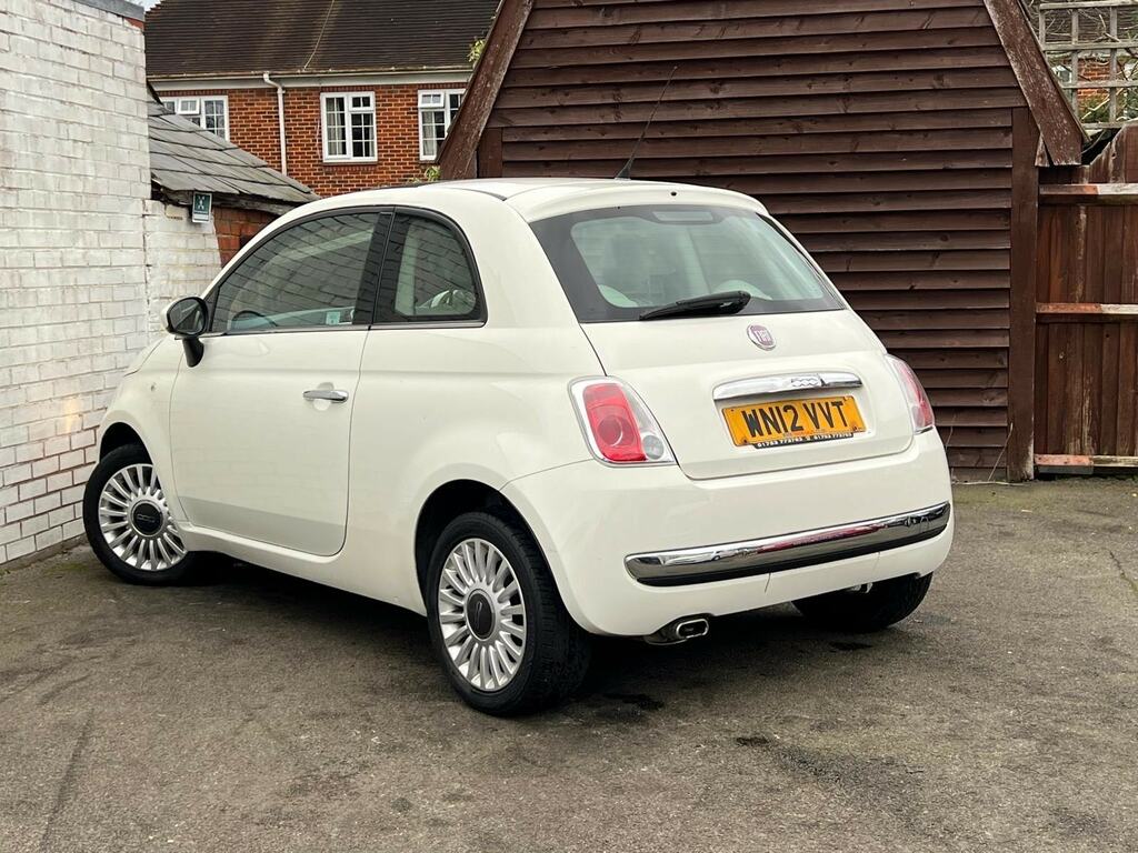 Fiat 500 1.2 Lounge Euro 5 Ss WN12VVT White #4