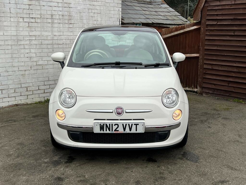 Fiat 500 1.2 Lounge Euro 5 Ss WN12VVT White #2