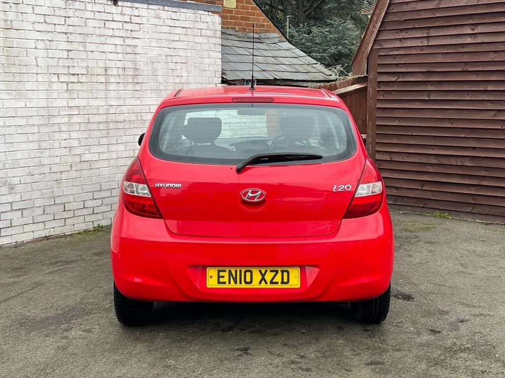 Hyundai I20 1.2 Comfort Euro 4 EN10XZD Red #6