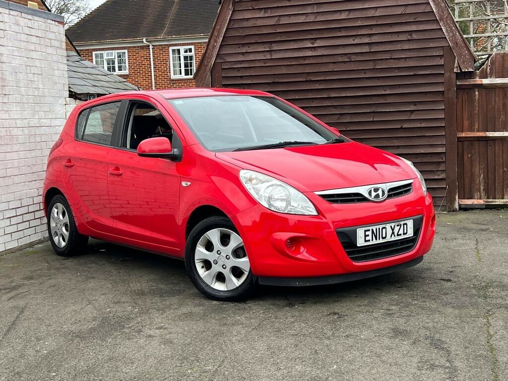 Hyundai I20 1.2 Comfort Euro 4 EN10XZD Red #5