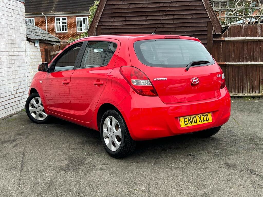 Hyundai I20 1.2 Comfort Euro 4 EN10XZD Red #4