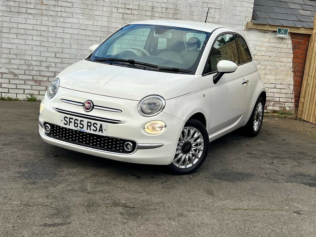 Fiat 500 1.2 Lounge Euro 6 Ss SF65RSA White #3