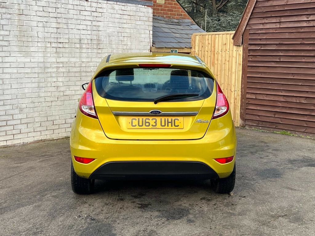 Ford Fiesta 1.25 Zetec Euro 5 CU63UHC Yellow #5