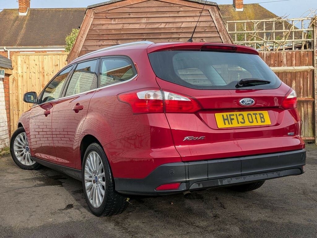 Ford Focus 1.0T Ecoboost Titanium X Euro 5 Ss HF13OTB Red #4