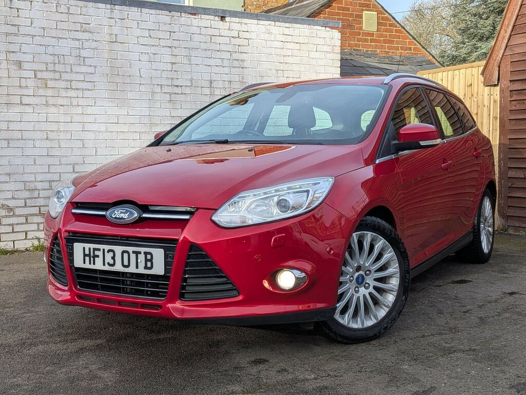 Ford Focus 1.0T Ecoboost Titanium X Euro 5 Ss HF13OTB Red #3