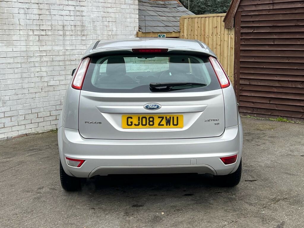 Ford Focus 1.6 Zetec GJ08ZWU Silver #5