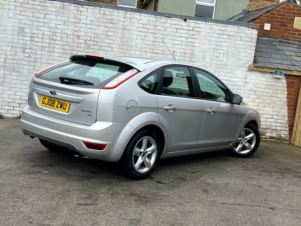 Ford Focus 1.6 Zetec GJ08ZWU Silver #6