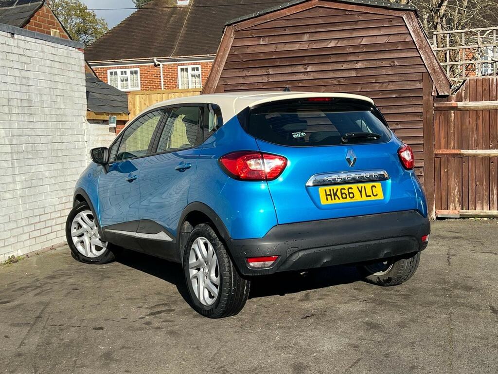 Renault Captur 0.9 Tce Energy Dynamique Nav Euro 6 Ss HK66YLC Blue #4