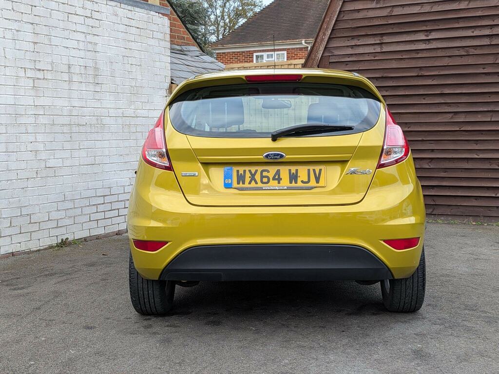 Ford Fiesta 1.0T Ecoboost Zetec Euro 5 Ss WX64WJV Yellow #6