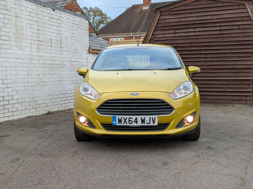 Ford Fiesta 1.0T Ecoboost Zetec Euro 5 Ss WX64WJV Yellow #2