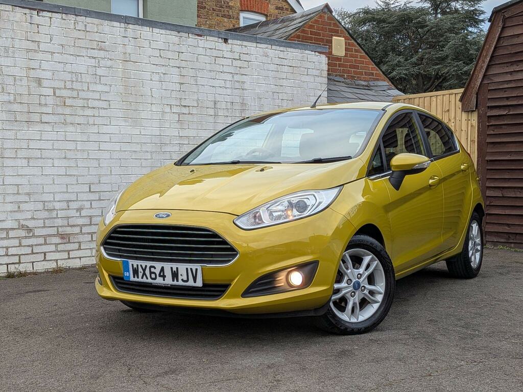 Ford Fiesta 1.0T Ecoboost Zetec Euro 5 Ss WX64WJV Yellow #3