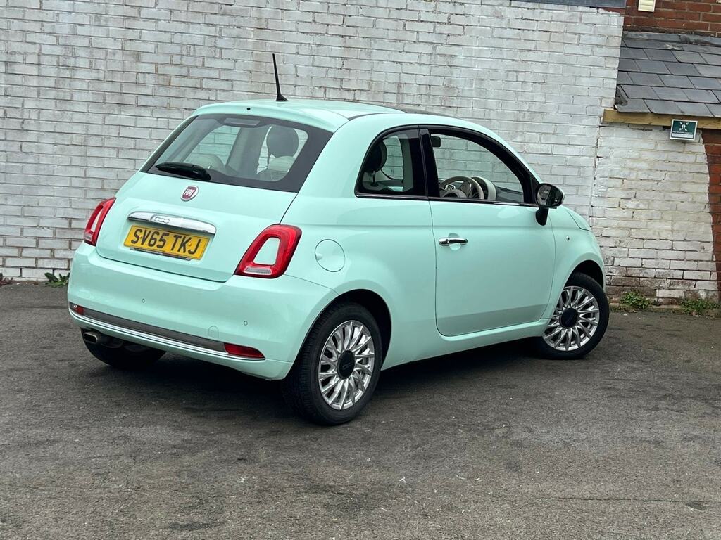 Fiat 500 1.2 Lounge Euro 6 Ss SV65TKJ Green #6