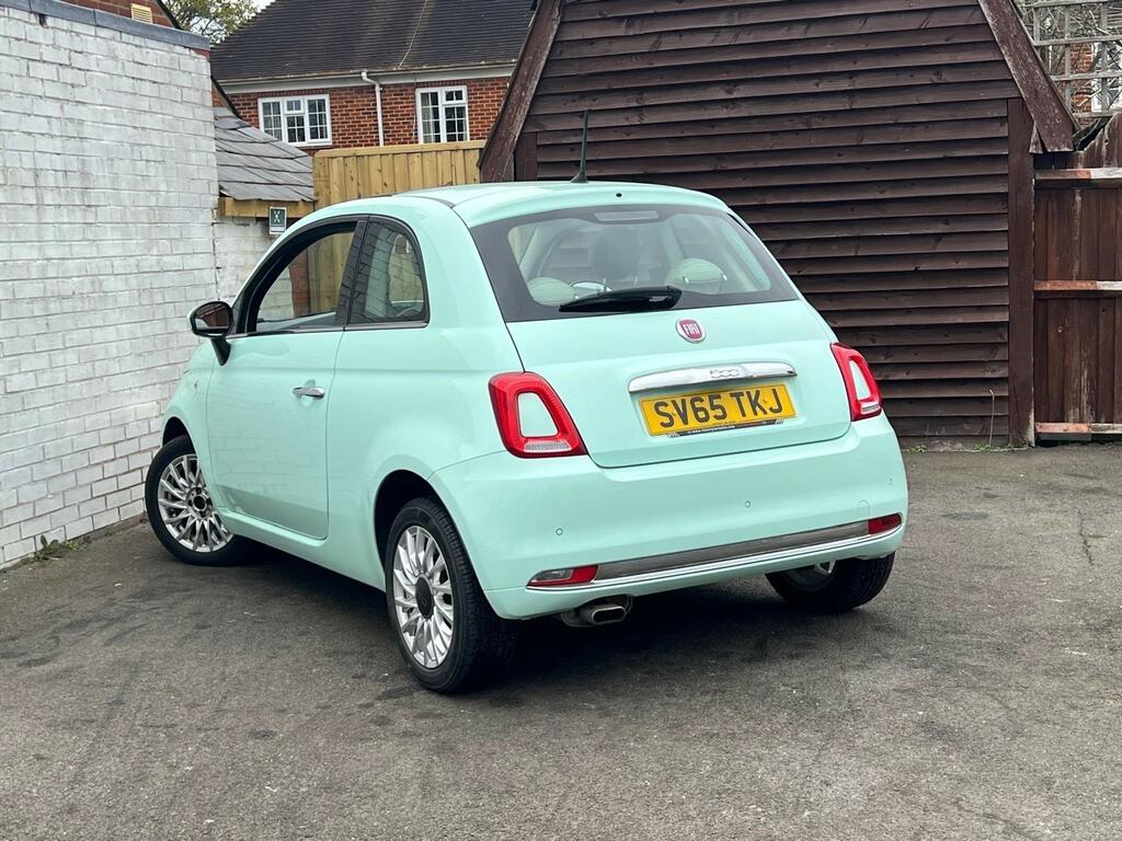Fiat 500 1.2 Lounge Euro 6 Ss SV65TKJ Green #4