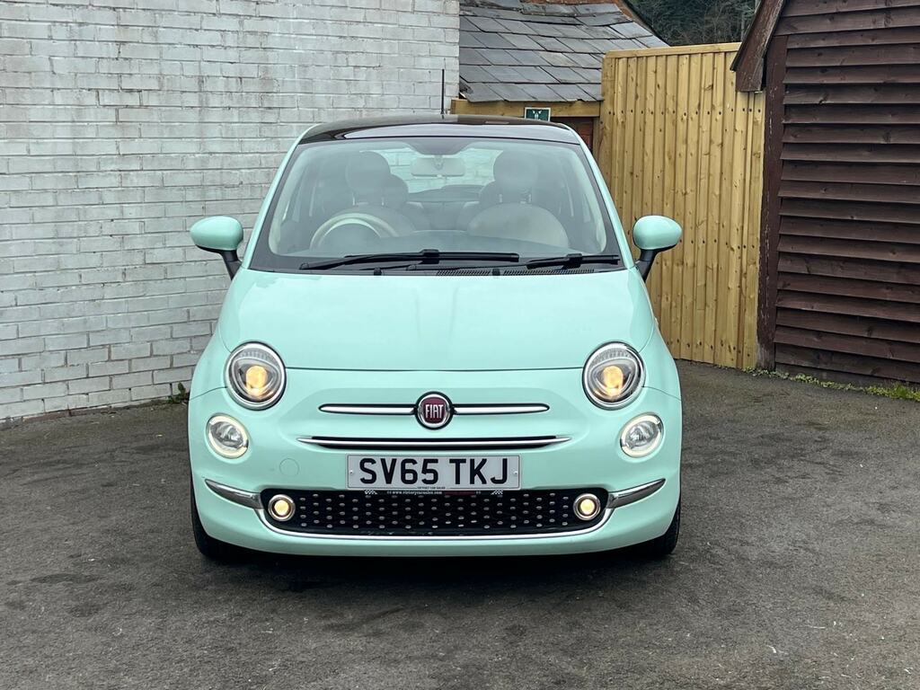 Fiat 500 1.2 Lounge Euro 6 Ss SV65TKJ Green #2