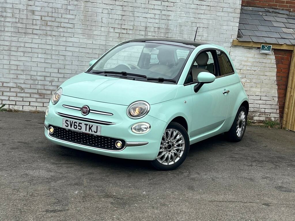 Fiat 500 1.2 Lounge Euro 6 Ss SV65TKJ Green #3