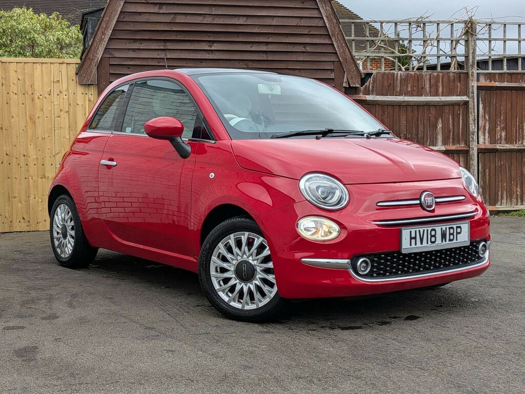 Fiat 500 1.2 Lounge Euro 6 Ss Red