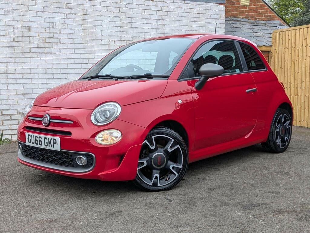 Fiat 500 1.2 S Euro 6 Ss GU66GKP Red #3