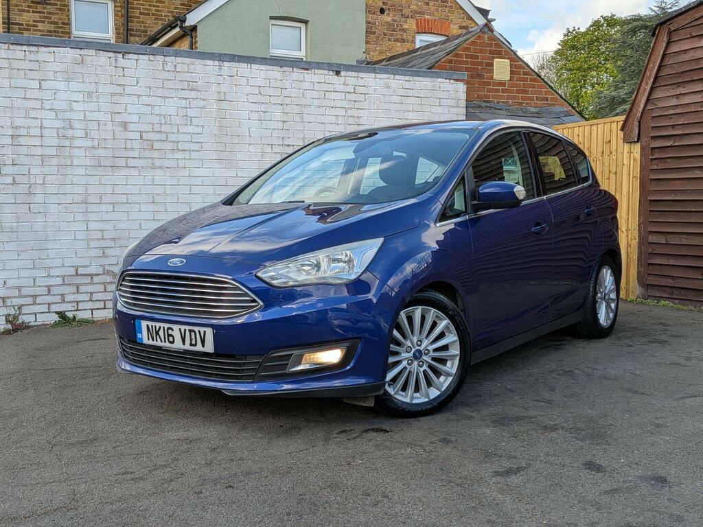 Ford C-Max 1.0T Ecoboost Titanium Euro 6 Ss NK16VDV Blue #3