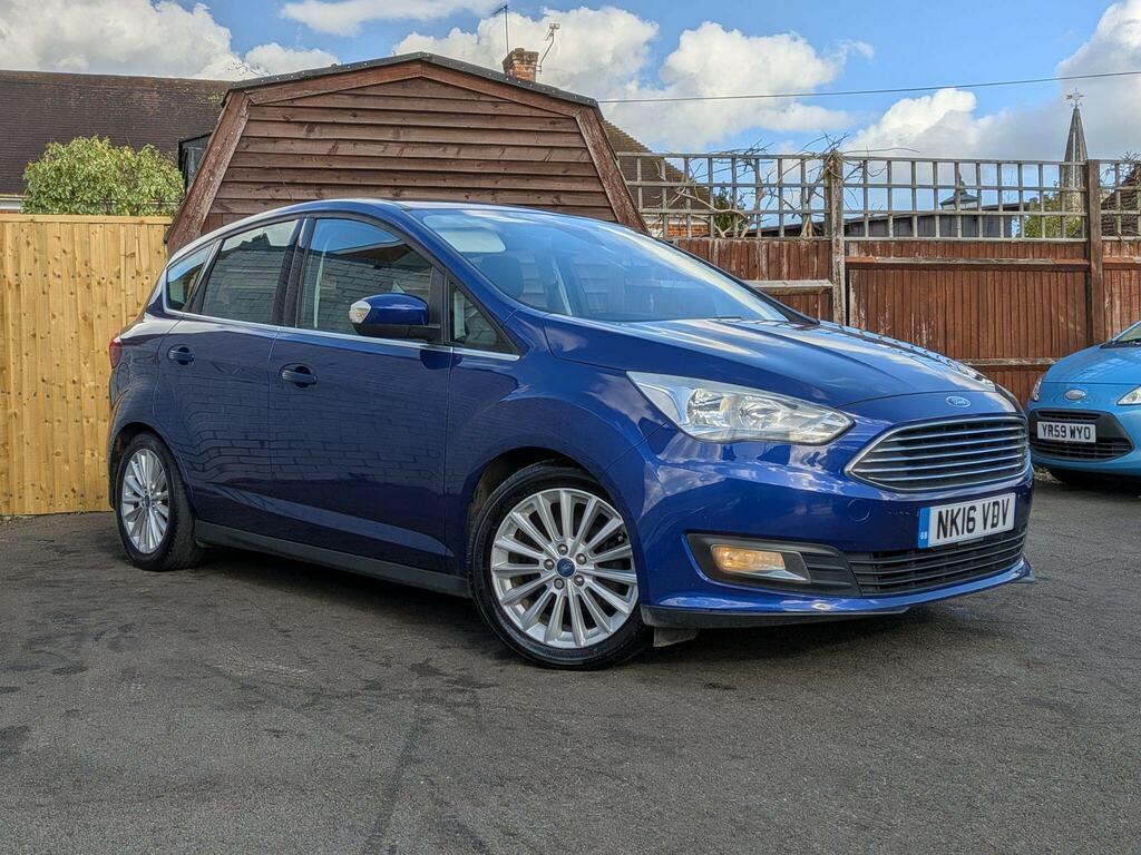 Ford C-Max 1.0T Ecoboost Titanium Euro 6 Ss Blue