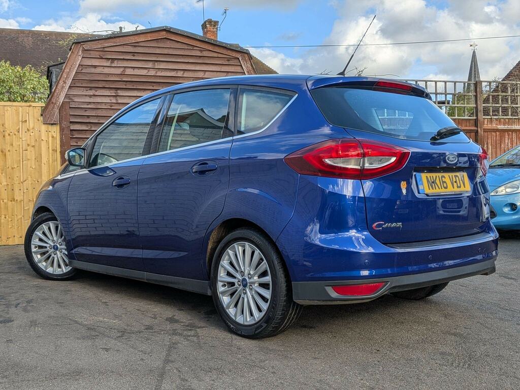 Ford C-Max 1.0T Ecoboost Titanium Euro 6 Ss NK16VDV Blue #4