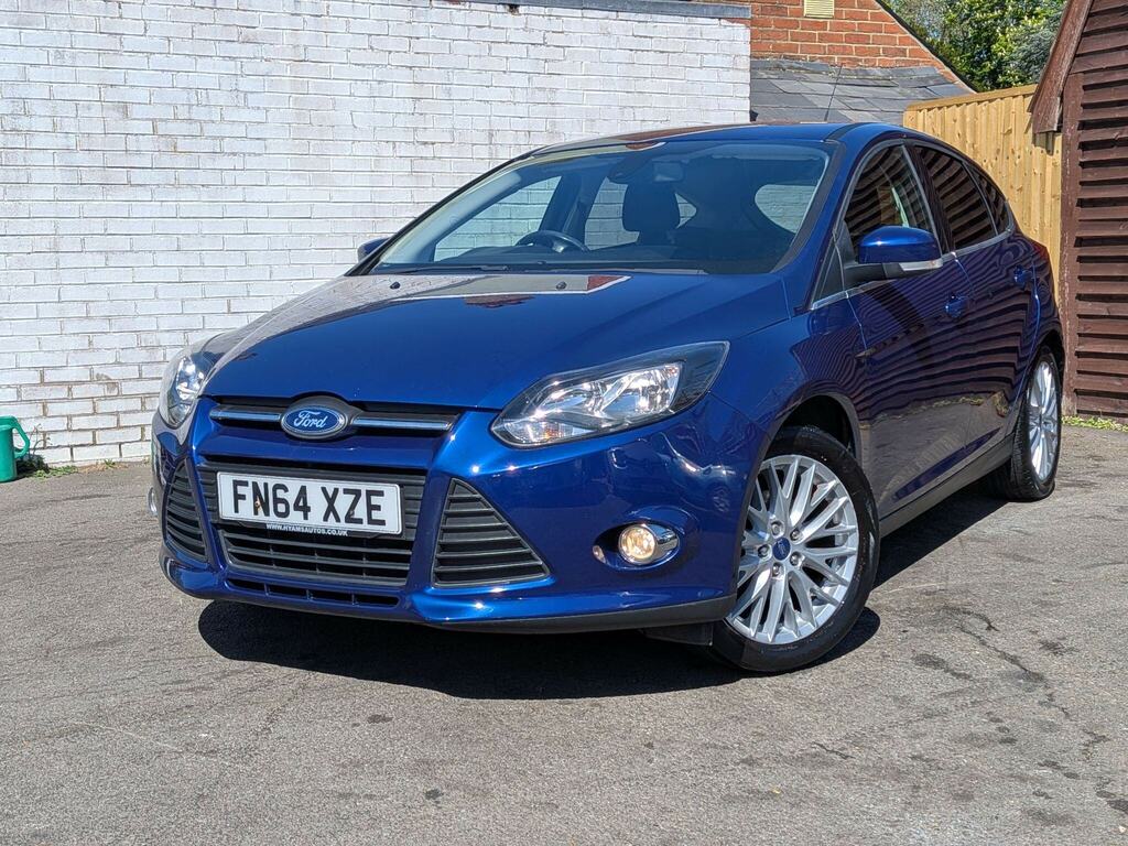 Ford Focus 1.0T Ecoboost Zetec Euro 5 Ss FN64XZE Blue #3