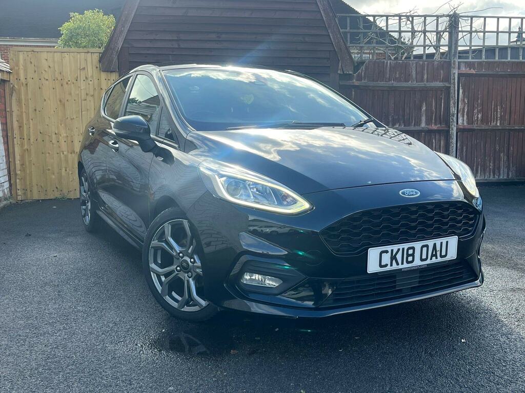 Ford Fiesta 1.0T Ecoboost St-line Euro 6 Ss Black