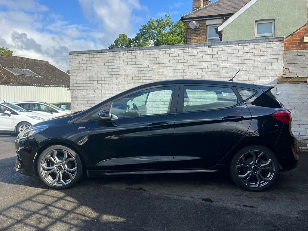 Ford Fiesta 1.0T Ecoboost St-line Euro 6 Ss CK18OAU Black #4