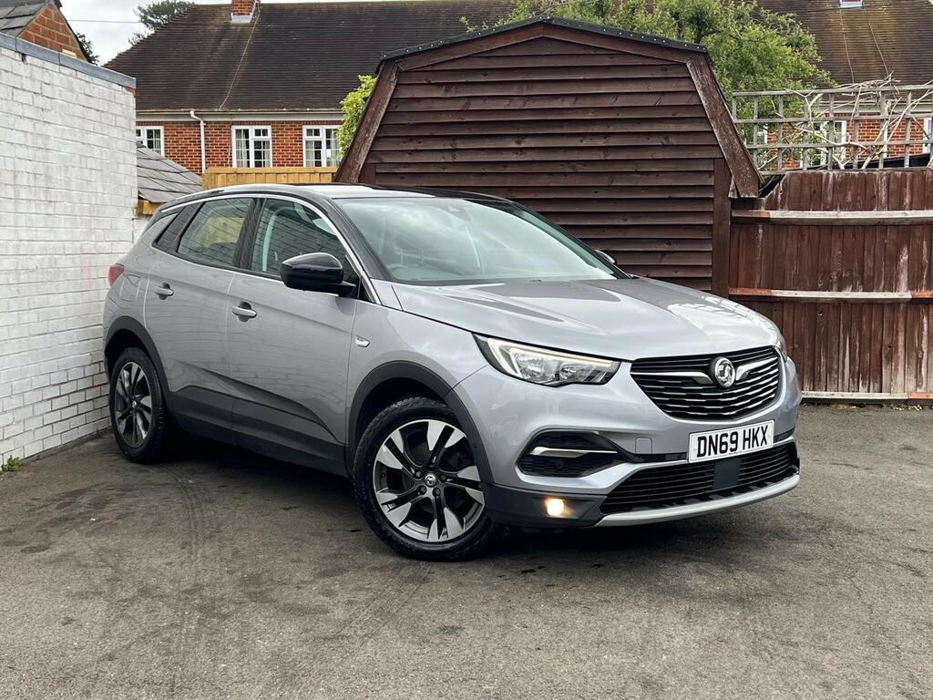 Vauxhall Grandland X 1.2 Turbo Sport Nav Euro 6 Ss Grey