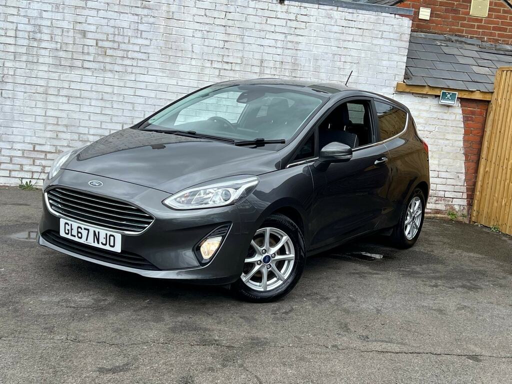 Ford Fiesta 1.0T Ecoboost Zetec Euro 6 Ss GL67NJO Grey #3