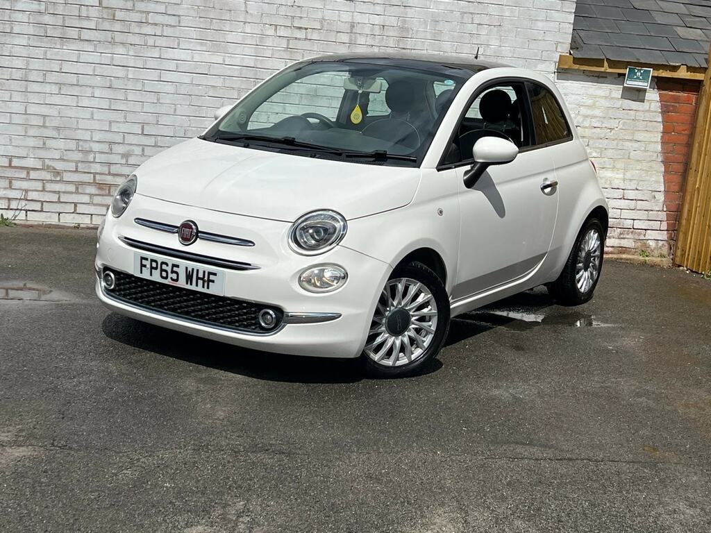 Fiat 500 0.9 Twinair Lounge Euro 6 Ss FP65WHF White #3
